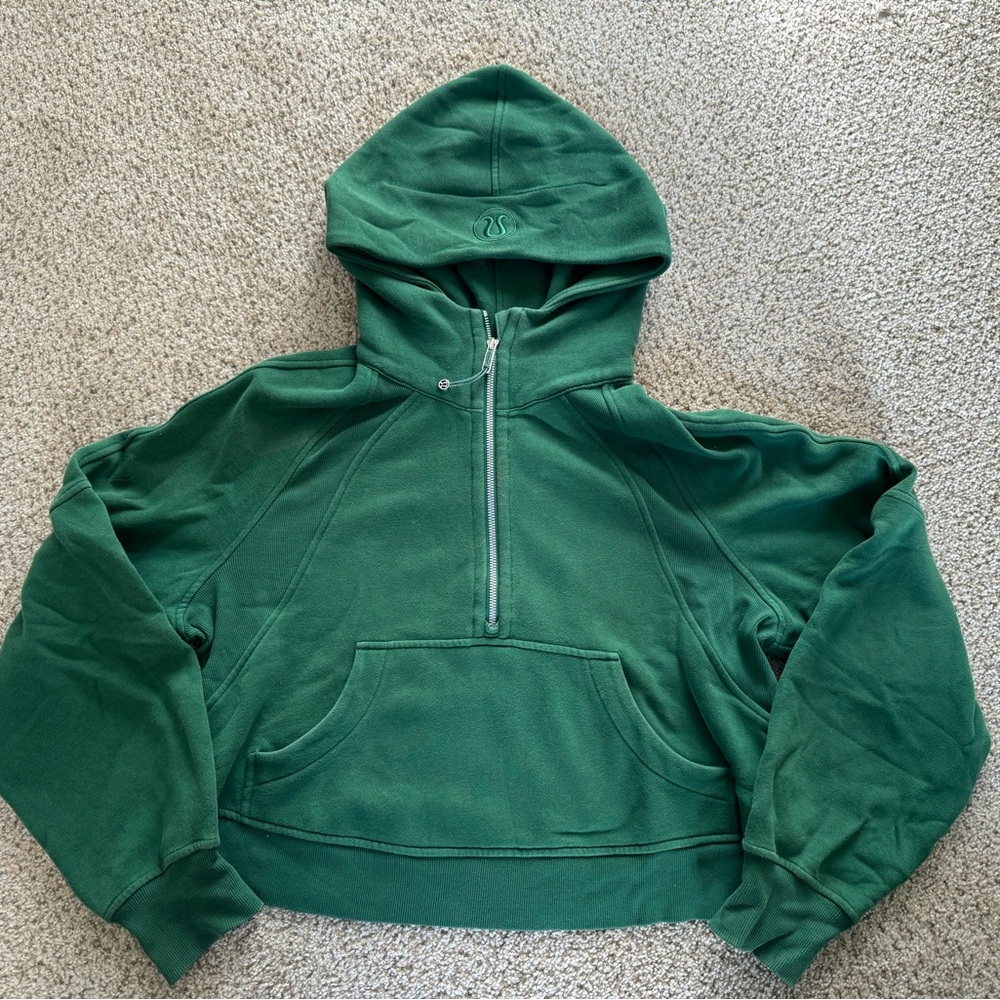 lululemon scuba oversized half zip hoodie